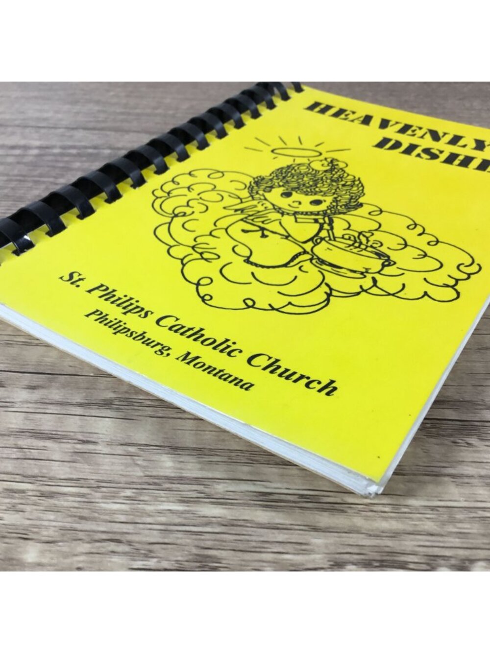 Heavenly Dishes St. Philips Catholic Church Cookbook Spiral-Bound Fundcraft 1991 - Picture 4 of 12